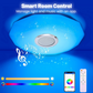 Lampada da soffitto musicale a LED intelligente con altoparlante Bluetooth