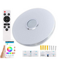 Lampada da soffitto musicale a LED intelligente con altoparlante Bluetooth