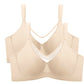 Reggiseno Elegante da Donna in Tulle Trasparente Coprente Taglie Forti