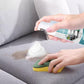 Potente detergente in schiuma per tessuti