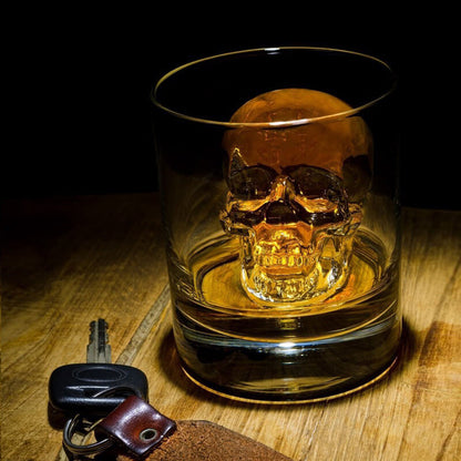 ⏳Sconto del 50% a tempo limitato⏰Stampo per cubetti di ghiaccio fai da te in silicone a forma di teschio🥃🧊
