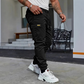 👖✨ Pantaloni cargo casual con coulisse – Tasche capienti, vita regolabile e look urbano super comodo 🏙️💪