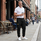 👖✨ Pantaloni cargo casual con coulisse – Tasche capienti, vita regolabile e look urbano super comodo 🏙️💪