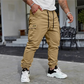 👖✨ Pantaloni cargo casual con coulisse – Tasche capienti, vita regolabile e look urbano super comodo 🏙️💪