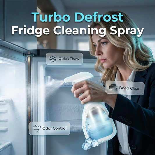 🧊 SCONTO DEL 50% – Spray detergente e sbrinante per frigoriferi | Azione rapida, non lascia residui ed elimina gli odori