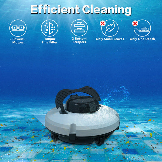 Robot Pulitore per Piscina Senza Fili