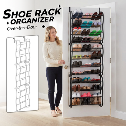 👟 Portascarpe da Porta – 24 tasche & installazione senza attrezzi – Adatto a porte standard, fino a 24 paia – perfetto per ingresso o armadio 🚪✨