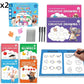 Quaderno riutilizzabile per esercitarsi nella calligrafia con righe per bambini