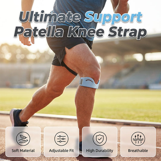 Fascia in silicone per rotula – supporto ammortizzante e traspirante 🦵