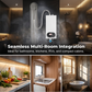 🚿Scaldabagno Elettrico Istantaneo Compatto  | Display LED e 3500W ⚡ | Protezione Anti-Perdite 🛡️ | Salvaspazio per Bagno e Cucina 💧