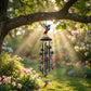 Campanelli eolici commemorativi vintage in metallo per il giardino