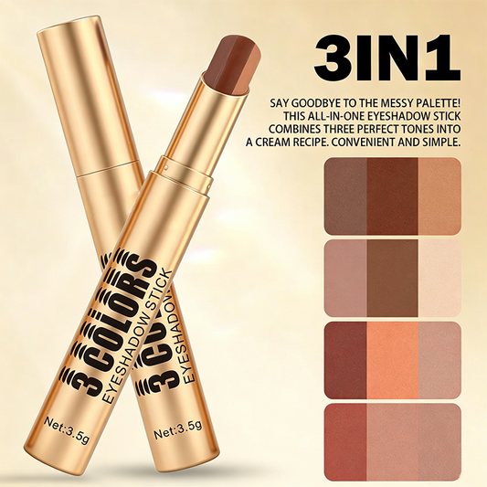 🎨   TEMPO LIMITATO COMPRA 1 CONTINUI 1 GRATUITO!     💥   3-en-1 Gradient Eyeshadow Stick – One Swipe, Nib curvo, impermeabile ✨