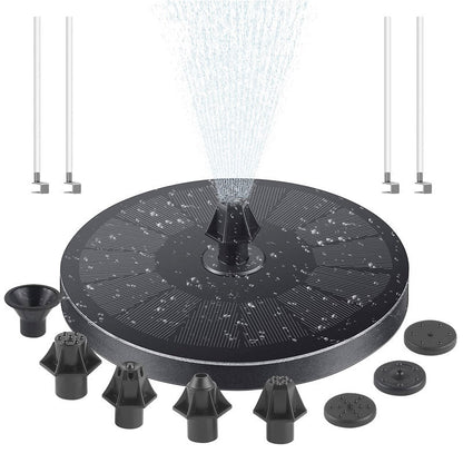 Solar Floating Fountains - Instantly Illuminate Your Backyard