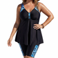 👙 OFFERTA LIMITATA 62% DI SCONTO! 💥 Costume da Bagno Donna Tankini Fluente con Top e Pantaloncini – Controllo Pancia, Boy Shorts, Supporto ✨