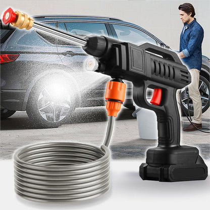 🚗 50% DI SCONTO! 💦 Idropulitrice Auto Multifunzione ad Alta Pressione – Pulizia Potente, Ugelli Versatili & Facile da Usare – Perfetta per Auto, Bici & Pulizia Esterna 🧹