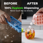Bottiglia d'acqua con macchina per i cubetti di ghiaccio 2 in