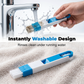 🧹 Spazzola 2-in-1 per la pulizia delle scanalature delle finestre – elimina polvere e sporco da ogni angolo! ✨