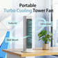Ventilatore portatile per torri di refrigerazione