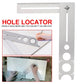 Multifunctional Universal Stainless Steel Adjustable Positioning Ruler
