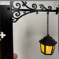 Lampada da libro a forma di lampione retrò in miniatura