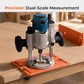 🎉 Saldi 2026 — Oltre 8.000 pezzi venduti! 🔩 Staffa per fresatura di scanalature in lega di alluminio per fresatrice da legno – Scanalature sempre perfette, anche per i principianti! ✨
