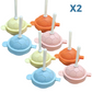 🍦✨ Stampo in silicone per ghiaccioli – Facile da sformare, materiale sicuro e ghiaccioli fatti in casa in pochi minuti 🧊👶