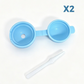 🍦✨ Stampo in silicone per ghiaccioli – Facile da sformare, materiale sicuro e ghiaccioli fatti in casa in pochi minuti 🧊👶