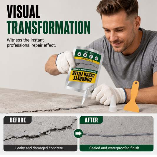 🔥 Oggi -50%! 🧱 Stucco per crepe nel calcestruzzo e sigillante