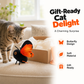 🦋 Giocattolo Farfalla Interattivo per Gatti – Ali Sbattenti Realistiche | Stimola l'Istinto di Caccia | Intrattenimento Autonomo | 3 Colori 🐱✨