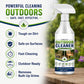 🌿 SCONTO DEL 50% A TEMPO LIMITATO! Detergente spray per superfici esterne, smacchiatore ad azione rapida per terrazze, mobili in legno e superfici esterne