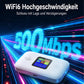 📶🌍 Router mobile 5G-LTE-Wi-Fi – senza contratto, 140 paesi, 10 dispositivi – Internet ad alta velocità ovunque! ⚡