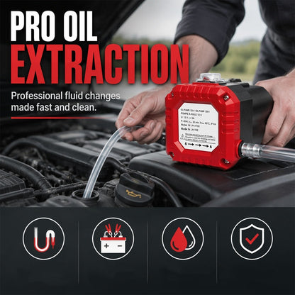 🚗Pompa elettrica portatile per cambio olio🔌Pratica per auto, moto e piccoli motori. Aspira e trasferisce l’olio in modo veloce, senza disordine. Compatta e leggera, facile da trasportare. Evita perdite e sporco durante la manutenzione fai da te✅