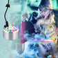 ⚡🎃🔥Macchina del fumo a ultrasuoni con 12 LED