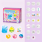 Kit Fai-da-Te di Giocattolo Squishy Ghiaccio Fritto con Design a Zampa di Gatto per Bambini