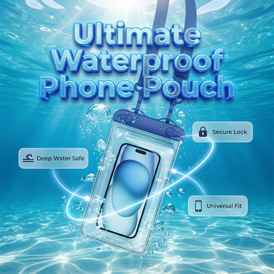 Custodia Impermeabile per Smartphone IPX8 con Touchscreen Sensibile