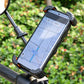 📱 Supporto per bici con ammortizzatore – a 4 assi, chiusura meccanica, azionamento con una sola mano. Perfetto per le bici elettriche! 🚴‍♂️🔒