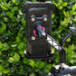📱 Supporto per bici con ammortizzatore – a 4 assi, chiusura meccanica, azionamento con una sola mano. Perfetto per le bici elettriche! 🚴‍♂️🔒