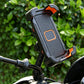 📱 Supporto per bici con ammortizzatore – a 4 assi, chiusura meccanica, azionamento con una sola mano. Perfetto per le bici elettriche! 🚴‍♂️🔒