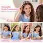 🎀📢1 acquistato, 1 in omaggio👍 Cerchietto Cartoon con Clip per Treccia per Bambine | Treccia Giocosa in Pochi Secondi ⏱️ | Elastico e Comodo, Resta al Posto 🤗 | 13 Stampe Divertenti 🌸