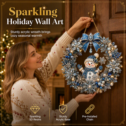 🎄 PROMO FLASH -63% ✨ Kit Diamond Art fai da te di Natale, creazione decorativa, abbellisci la tua casa per le feste 🎁
