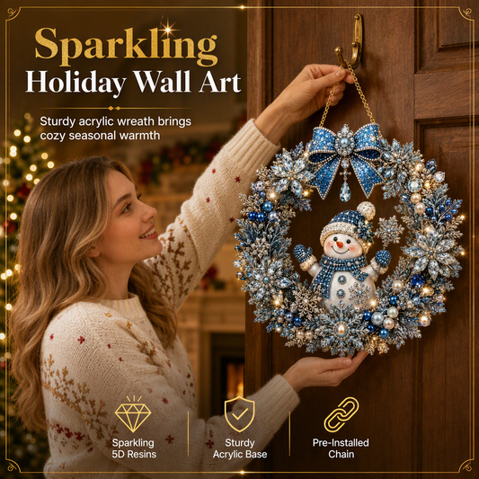 🎄 PROMO FLASH -63% ✨ Kit Diamond Art fai da te di Natale, creazione decorativa, abbellisci la tua casa per le feste 🎁