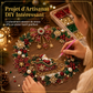 🎄 PROMO FLASH -63% ✨ Kit Diamond Art fai da te di Natale, creazione decorativa, abbellisci la tua casa per le feste 🎁