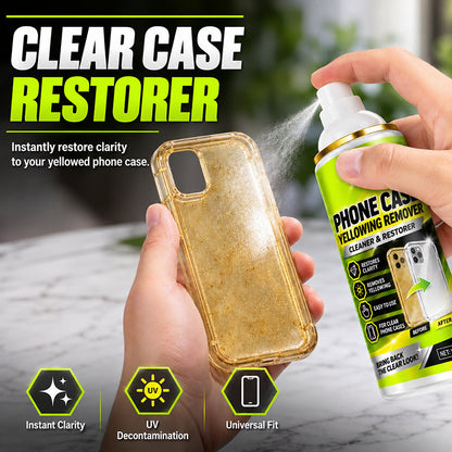 Spray per eliminare l'ingiallimento delle custodie per cellulari