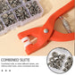 🔥 SCONTO DEL 50%! ✨Kit di chiusura con bottoni a pressione senza cuciture