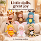 🎁Ora al 50% di sconto! Set di mini bambole reborn – Mini bambole realistiche con adorabili accappatoi a forma di animaletti, regalo perfetto per bambini