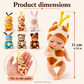 🎁Ora al 50% di sconto! Set di mini bambole reborn – Mini bambole realistiche con adorabili accappatoi a forma di animaletti, regalo perfetto per bambini