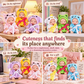 🎁Ora al 50% di sconto! Set di mini bambole reborn – Mini bambole realistiche con adorabili accappatoi a forma di animaletti, regalo perfetto per bambini