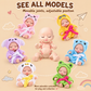 🎁Ora al 50% di sconto! Set di mini bambole reborn – Mini bambole realistiche con adorabili accappatoi a forma di animaletti, regalo perfetto per bambini