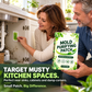 🌿 Promo 1+1 Gratis! Gel Antimuffa Adesivo di Origine Vegetale – Barriera Protettiva per Pareti e Angoli Umidi (Bagno, Cucina) – 2 Pezzi