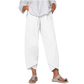 💥Offerta limitata: 50% di sconto💥Pantaloni vintage asimmetrici con elastico in vita e tasche